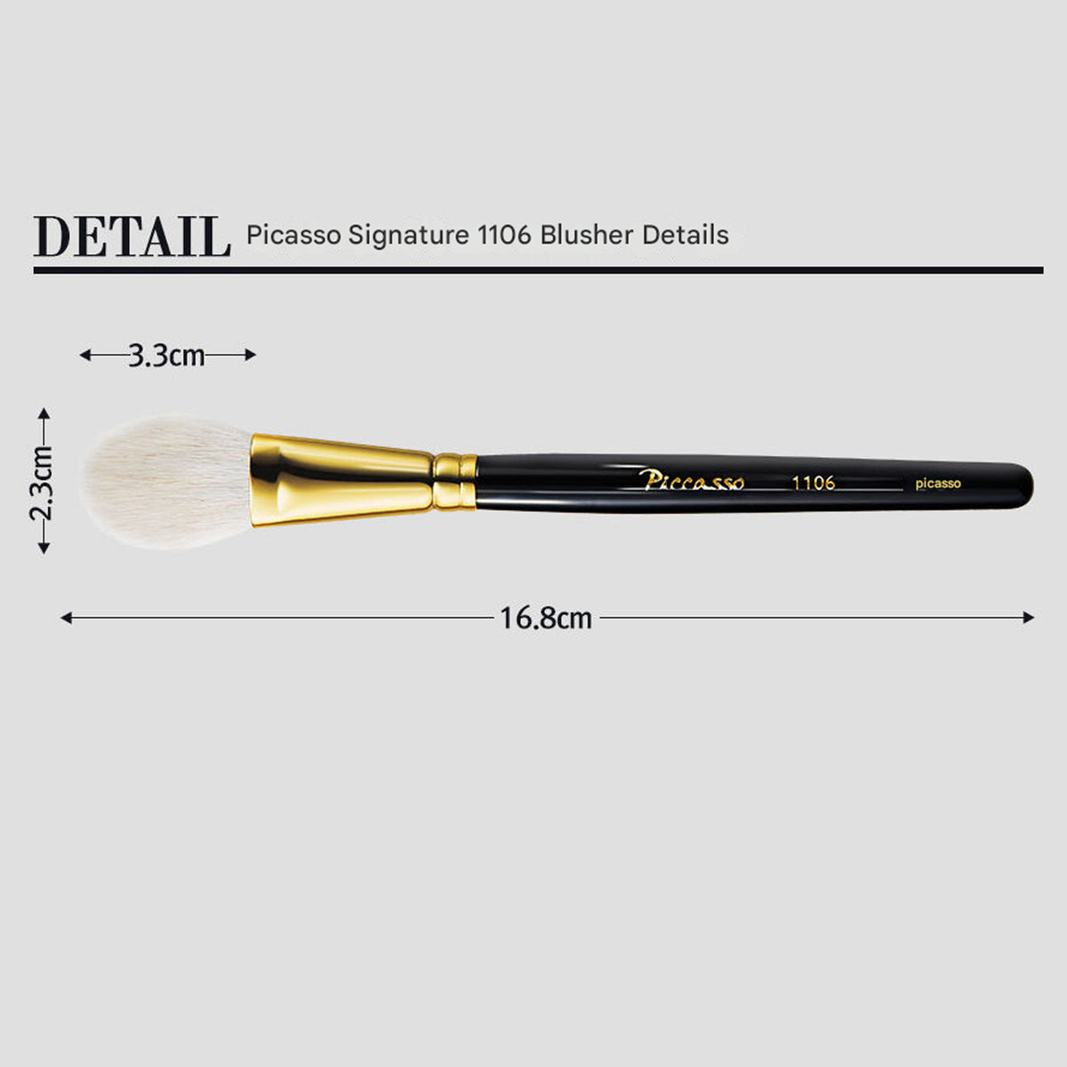 PICCASSO Signature 1106 Blusher Brush