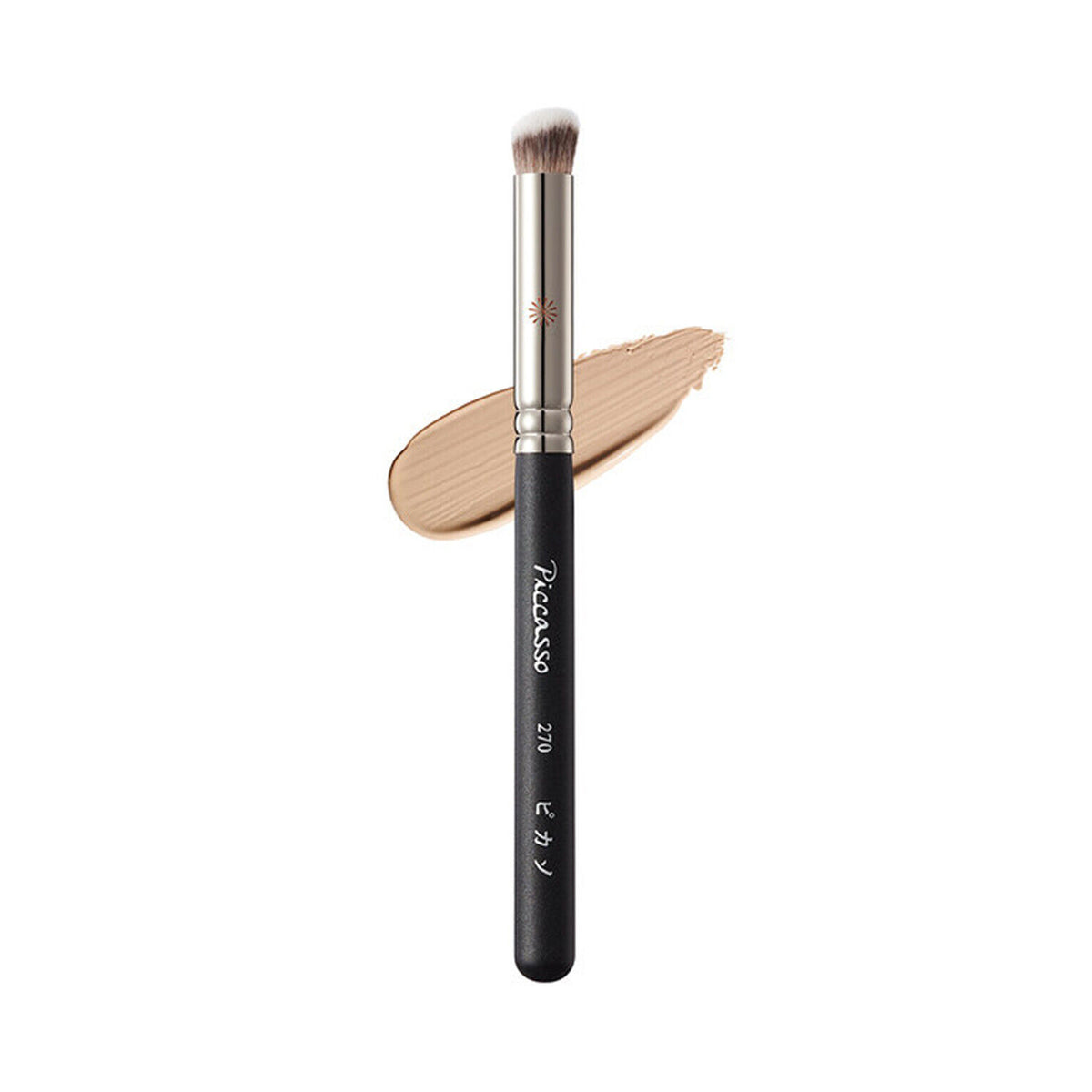 Made with soft, synthetic bristles that are gentle on the skin and suitable for sensitive areas.