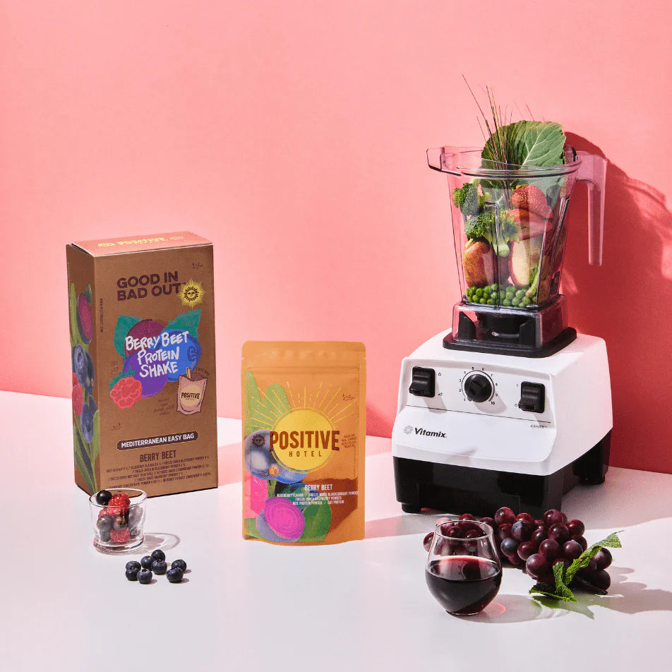 Positivo Hotel Mediterranean Bag Easy Berry Berry Protein 1box (45g* 9)