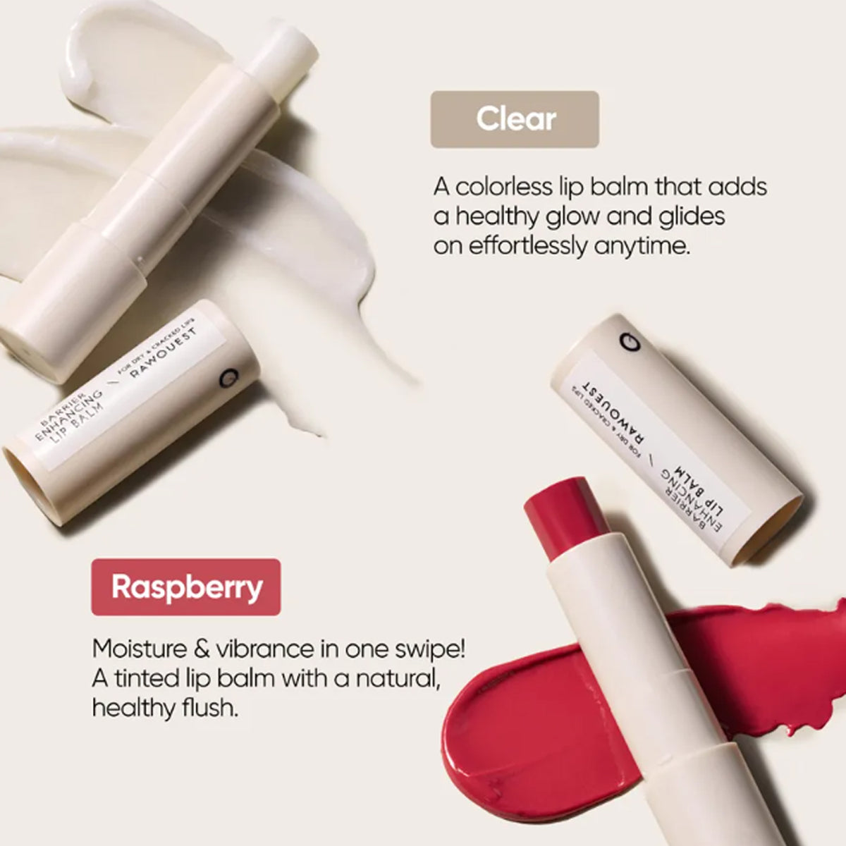 RAWQUEST Barrier Enhancing Lip Balm 2 Colors