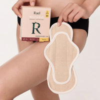 Rael Reutilizable Pad menstrual de tela orgánica - durante la noche