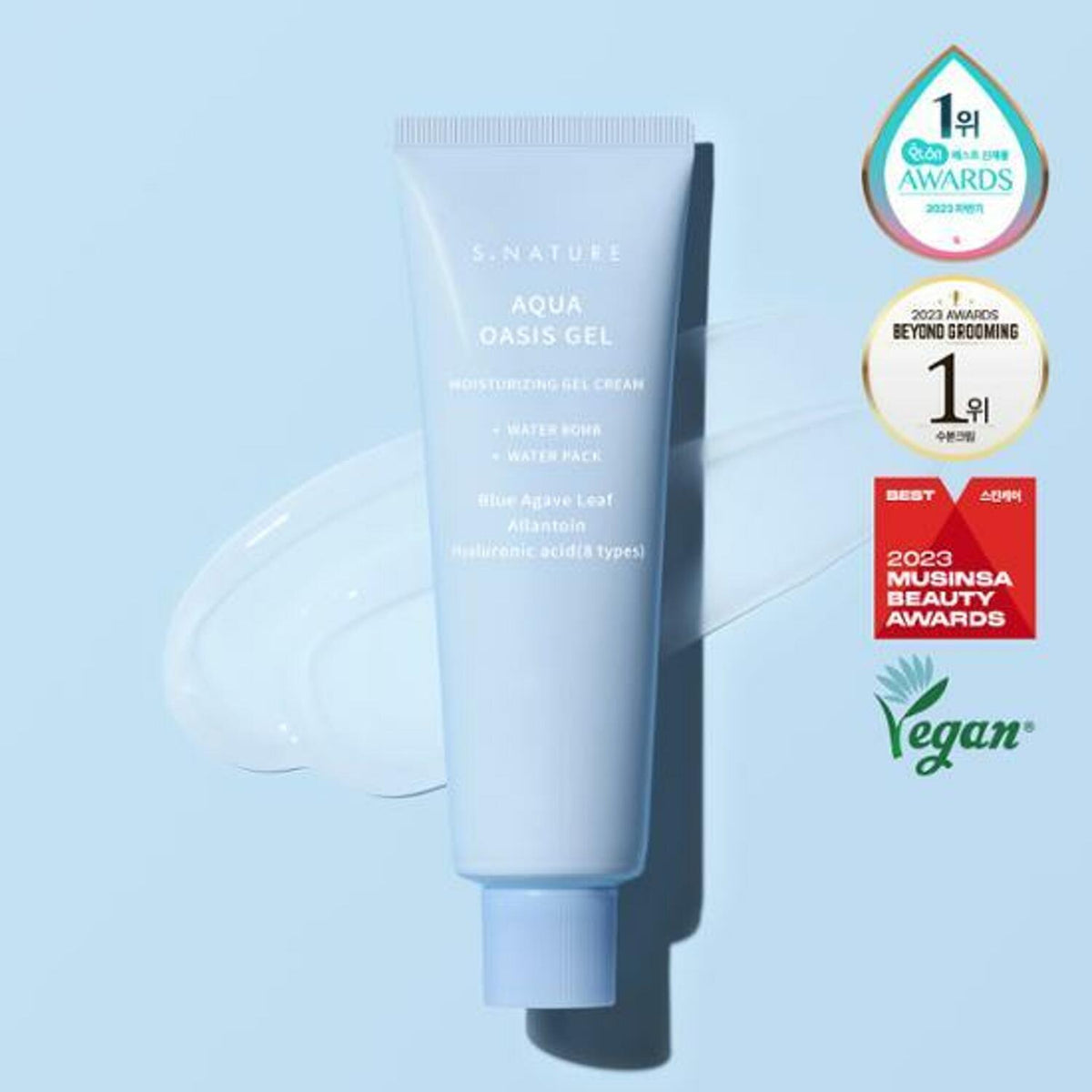 S.NATURE Aqua Oasis Gel Moisturizing Gel Cream 80ml
