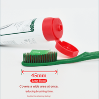SENTO Prime Deep Clean Ultra-Fine Bristle Jumbo Toothbrush - 12 Pack