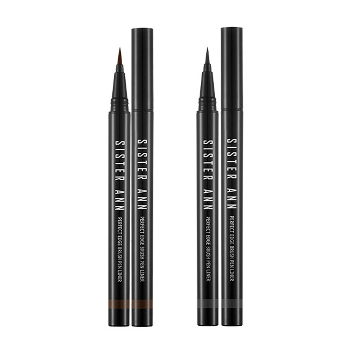 SISTER ANN Perfect Edge Brush Pen Liner 2 colors