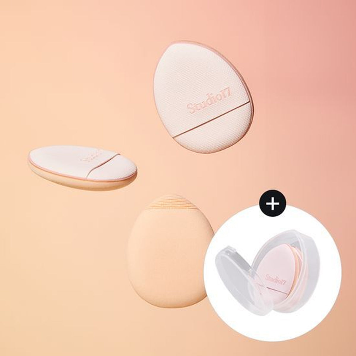 STUDIO17 Brush-Fit Finger Puff 5P