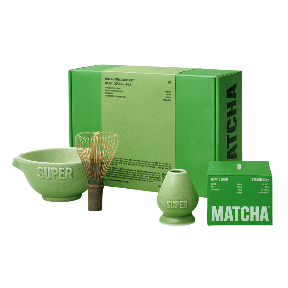 SUPER MATCHA Green Ceremony Set