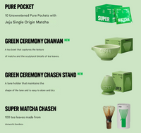 SUPER MATCHA Green Ceremony Set