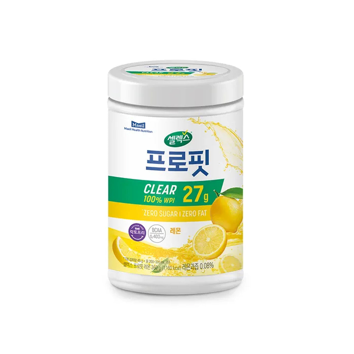 Selex Profit Whey Protein Clear Powder Lemon 360g (1 Container / 8 Servings)