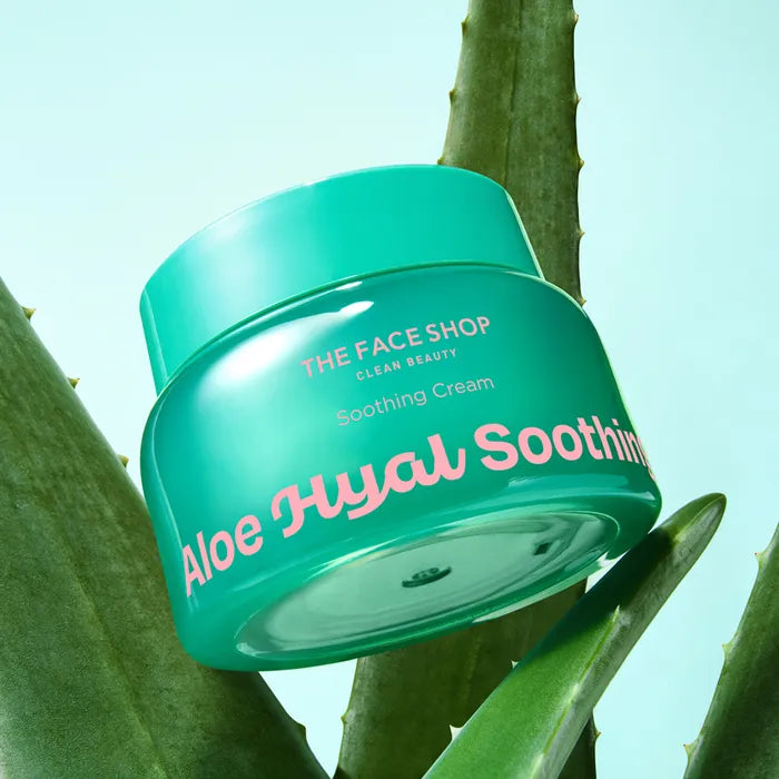 THE FACE SHOP Aloe Hyaluronic Acid Moisture Soothing Cream 60ml