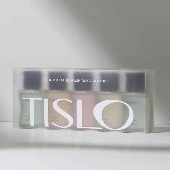 TISLO Body Lotion 330ml + Wash Discovery Set