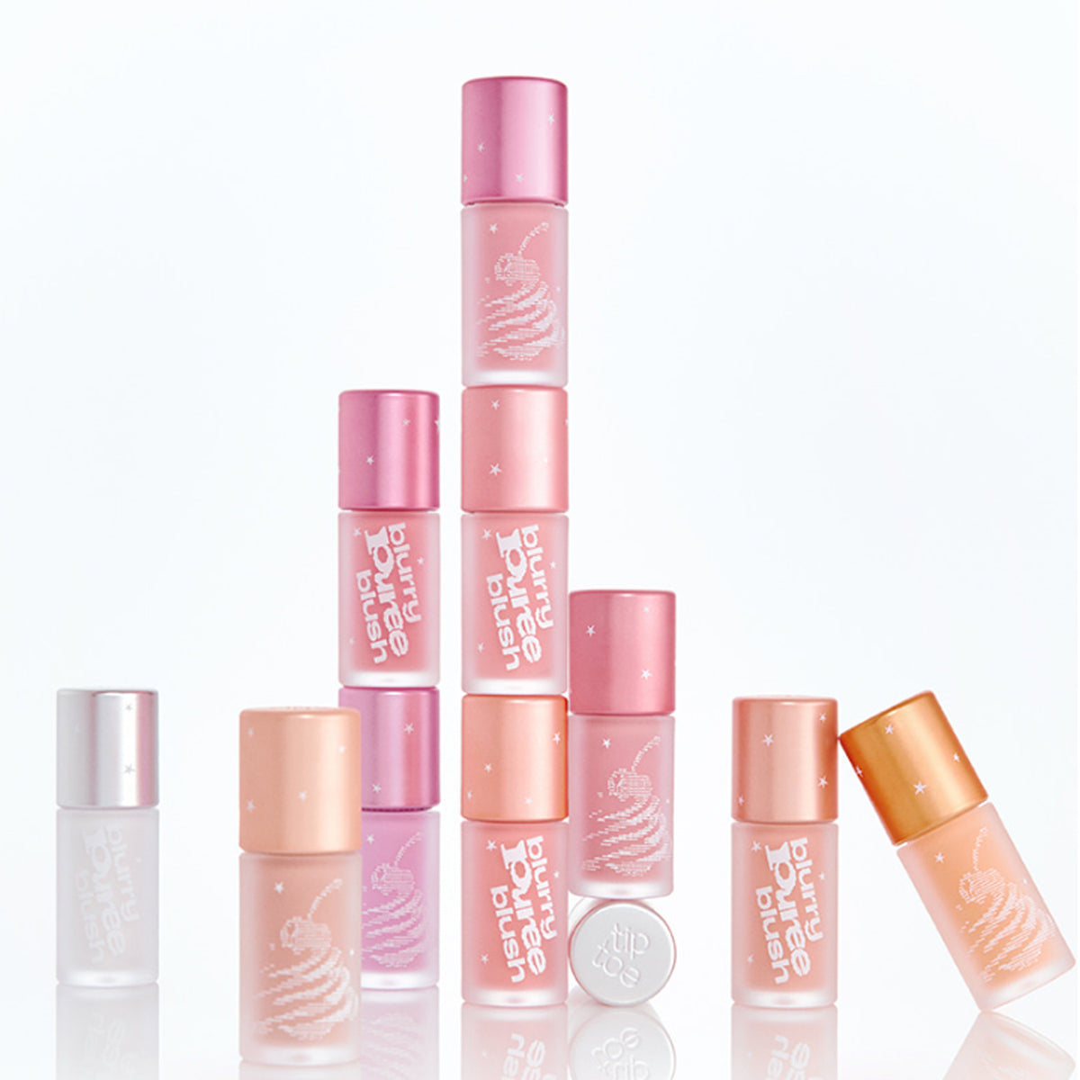Tiptoe Blurry Puree Blusher 4.5ml 10 Shades