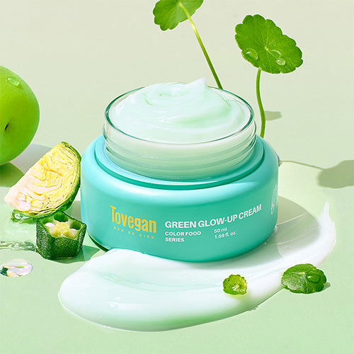 Tovegan Colorfood Series Green Glow-Up Cream 50ml