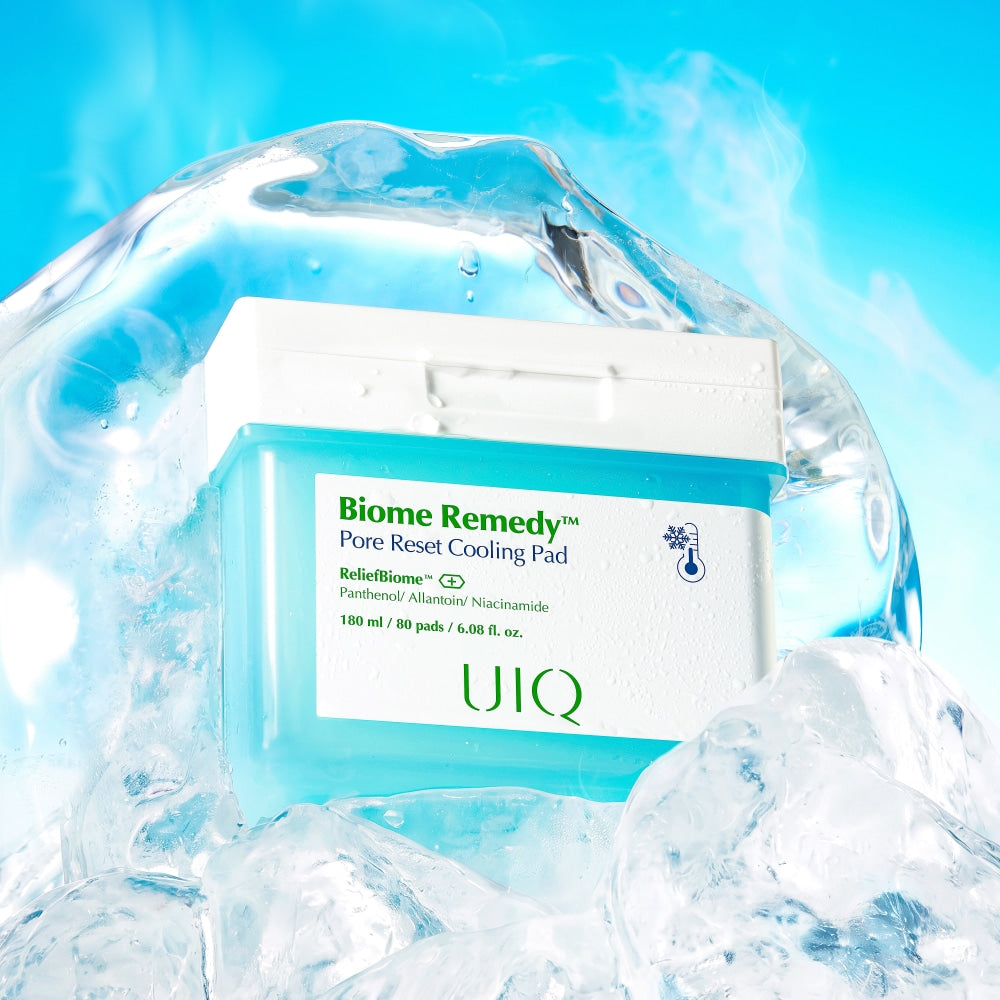 UIQ Biome Remedy Pore Reset Cooling Pads 180ml 80ea