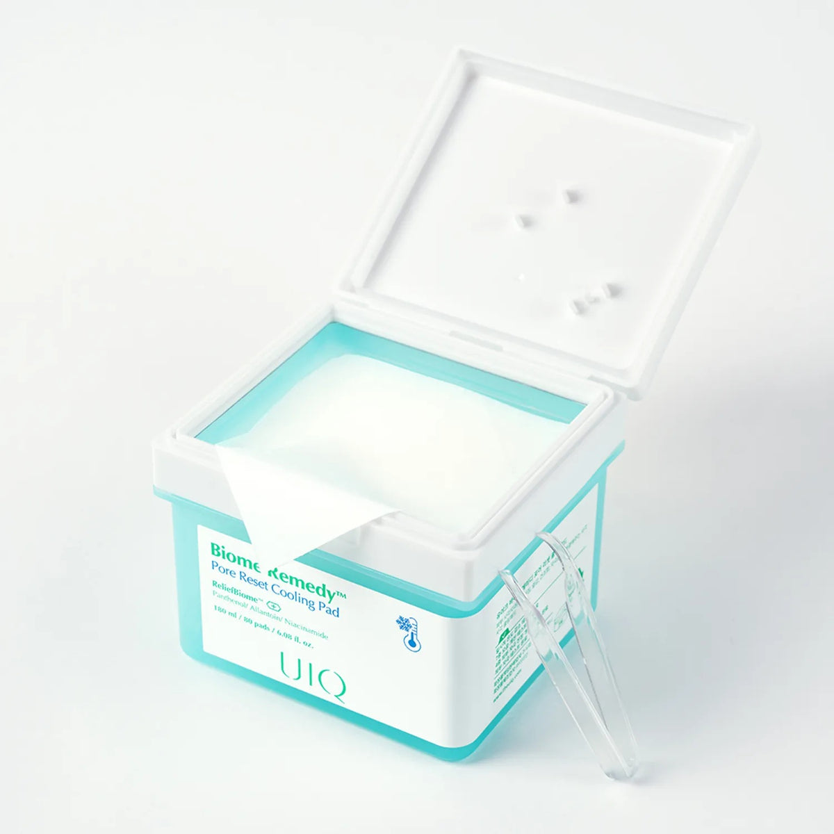 UIQ Biome Remedy Pore Reset Cooling Pads 180ml 80ea