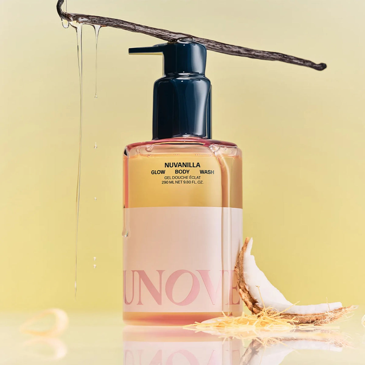 UNOVE Glow Body Wash Nuvanilla 290ml