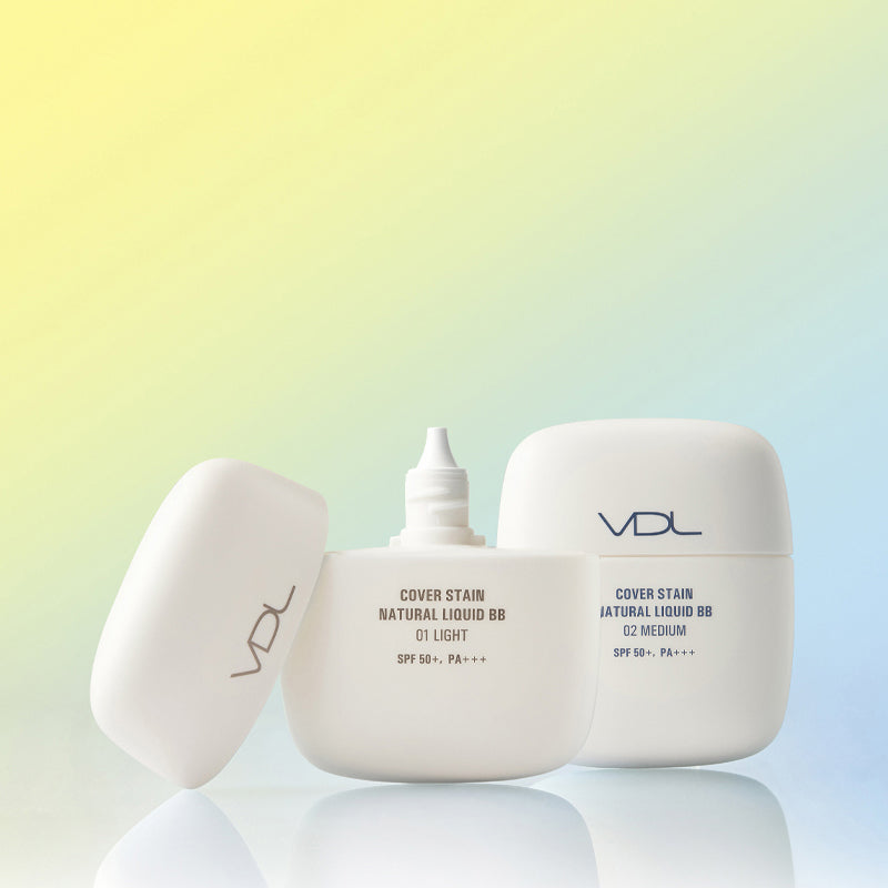 VDL Cover Stain Natural Liquid BB SPF50+ PA++++ 50ml 2colors