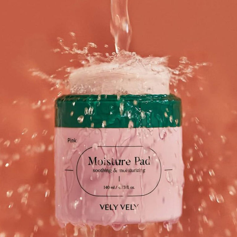 VELY VELY Pink Moisture Pad 140ml 60ea