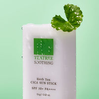 WellDerma TeaTree Soothing Herb Tox Cica Sun Stick SPF50+ PA++++ 19g