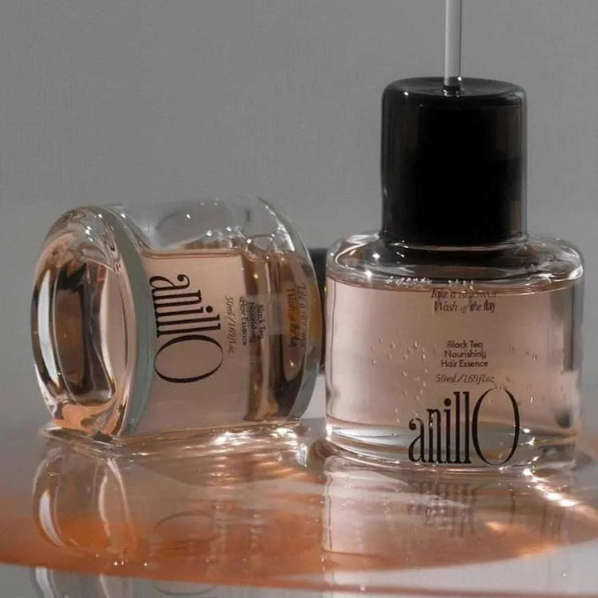 anillo té negro nutriente cabello esencia 50ml