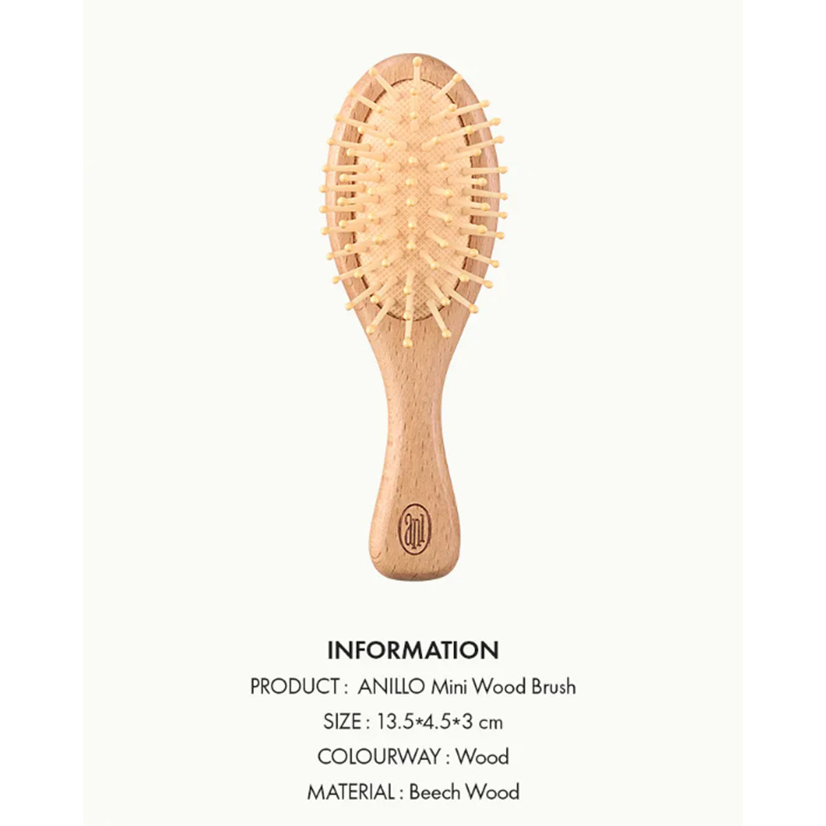 anillO Lime Sunday Refresh Hair & Brush Mini Set