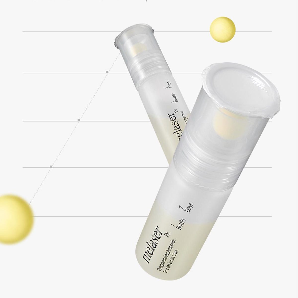 athe Melaser Programming Ampoule For Melanin Care 10ml × 5 Weeks (+1 Week Bonus)