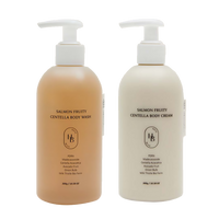HEVE BLUE Salmon Fruity Centella Body SET