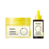 beplain Lemon C Glutathione Set de 2 piezas (almohadillas 70 hojas + ampolla 30ml)
