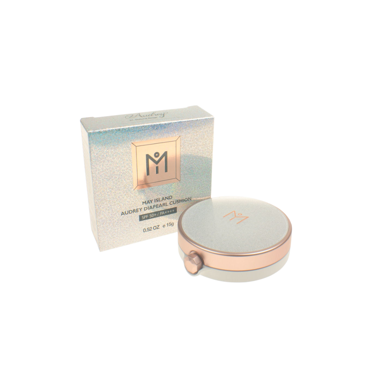 MAY ISLAND Audrey Diapearl Cushion SPF50+ PA++++ 15g - DODOSKIN