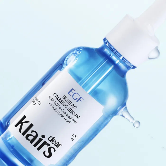 dear, klairs EGF Blue AC Calming Serum 50g