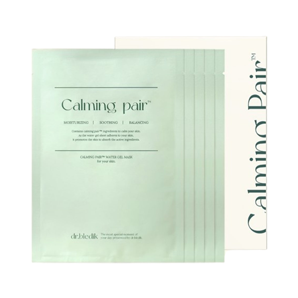 dr.bledik Calming Pair™ Water Gel Mask 5 Sheets