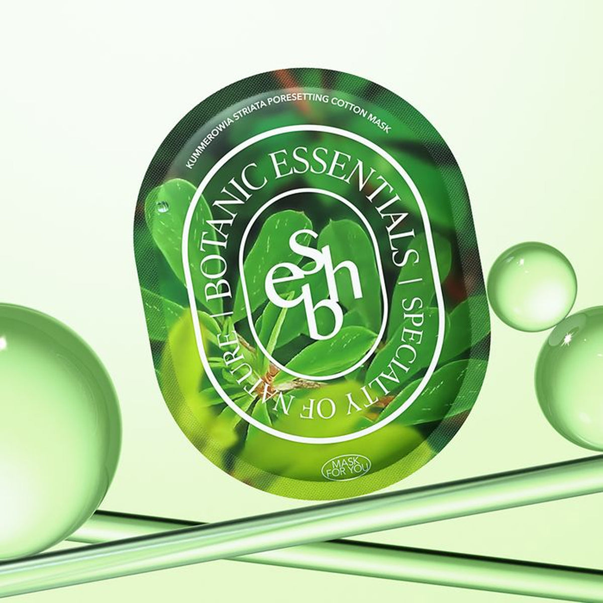 essenherb Kummerowia Striata Poresetting Cotton Mask 5ea