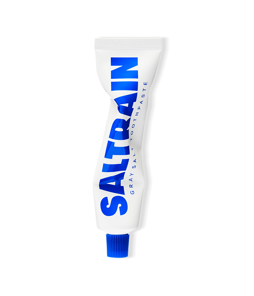 SALTRAIN Gray Salt Toothpaste And Clean Breathe 100g+30g