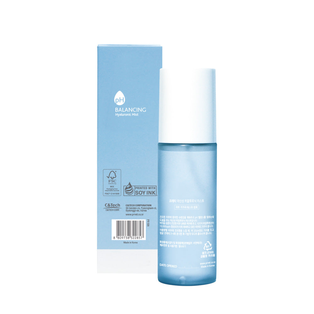 PRRETI PH Balancing Hyaluronic Mist 110ml