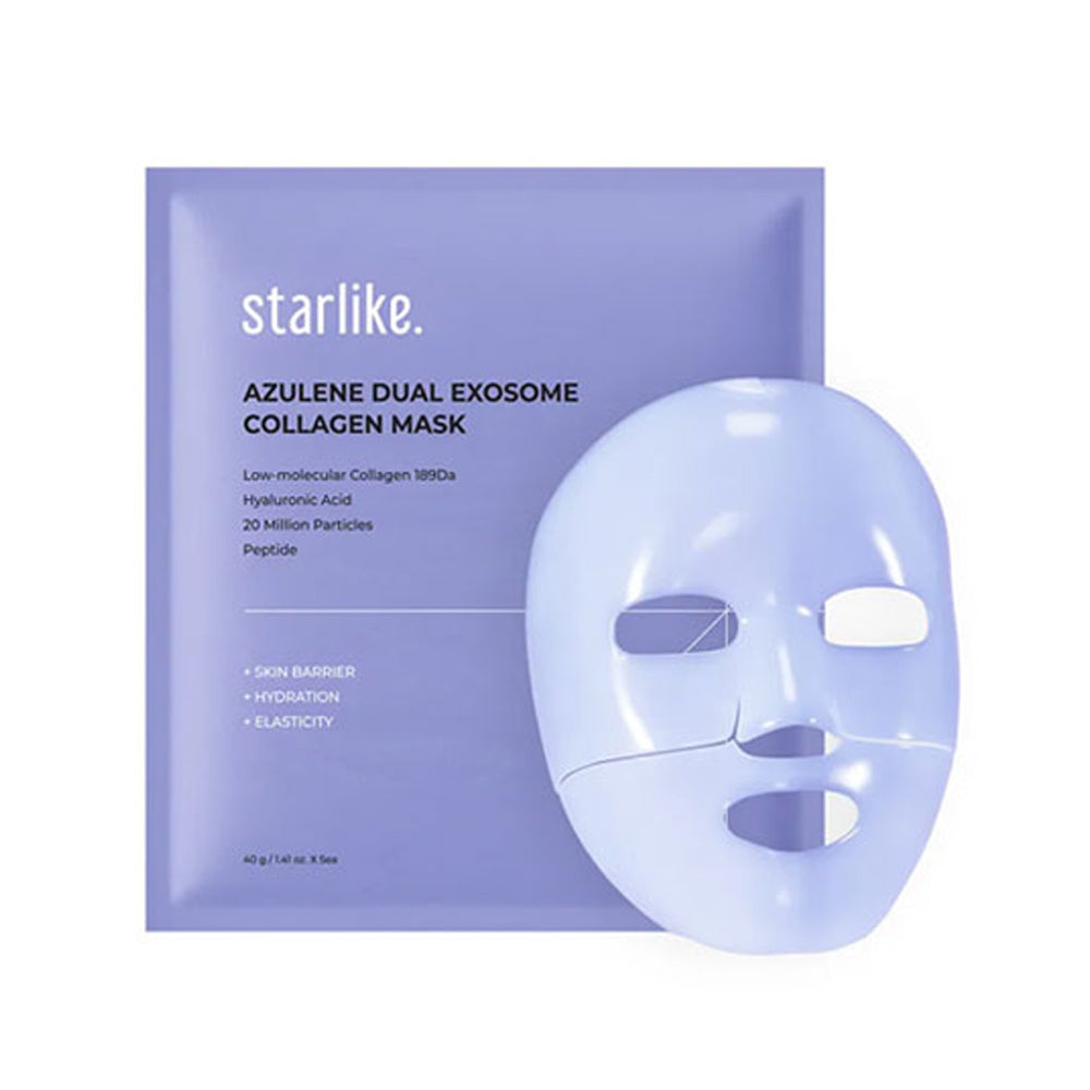 starlike Azulene Dual Exosome Collagen Mask 5ea
