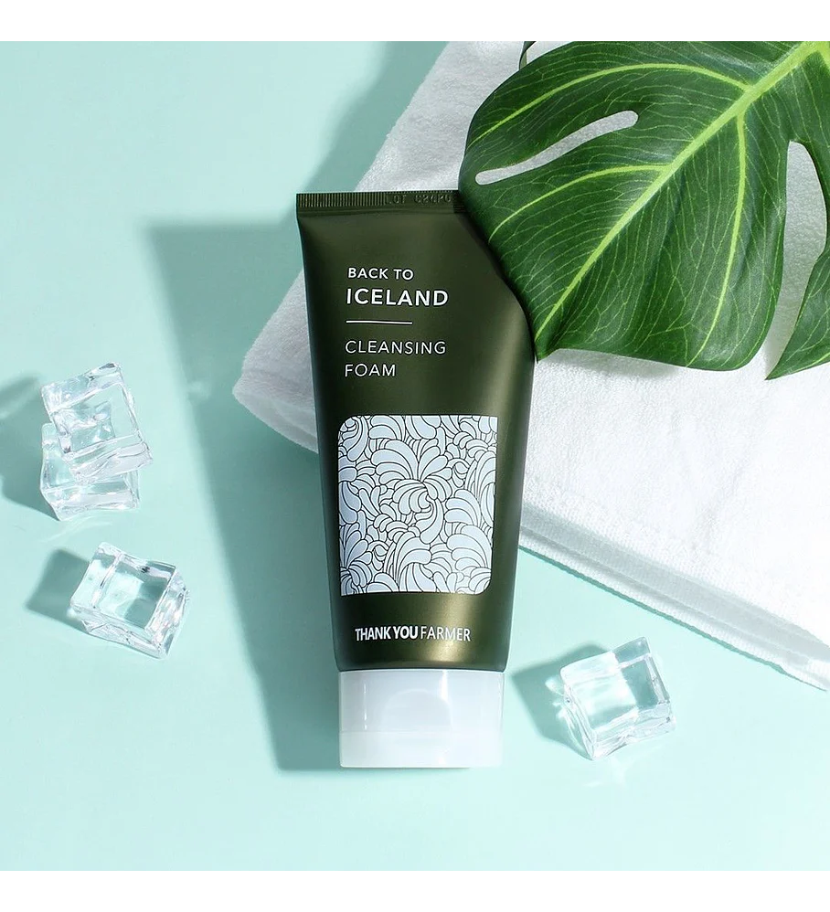THANK YOU FARMER Back To Iceland Cleansing Foam 120ml - DODOSKIN