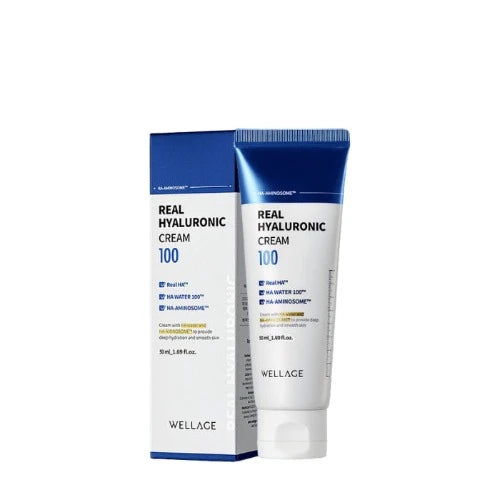 WELLAGE Real Hyaluronic 100 Cream 80ml - DODOSKIN