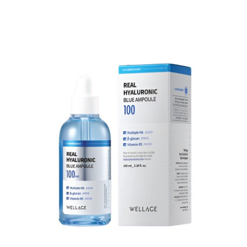 Wellage Real Hyaluronic blue ampoule 75ml - DODOSKIN