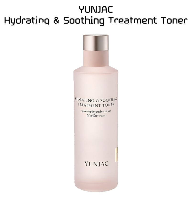 YUNJAC HYDRATING & SOOTHING TREATMENT TONER WITH BAEKNYONCHO EXTRACT & UJILDU WATER 150ml - DODOSKIN