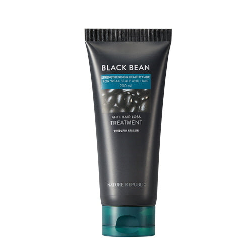 NATURE REPUBLIC Black Bean Anti Hair Loss Treatment 200ml (23AD) - Dodoskin