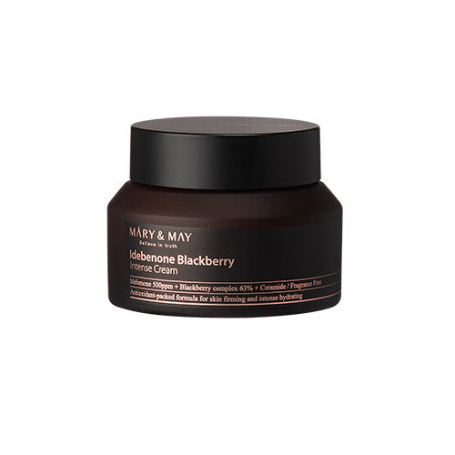 Mary&May Idebenone+Blackberry Complex Intense Cream 70g - Dodoskin