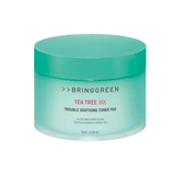 BRING GREEN Tea Tree Cica Trouble Soothing Toner Pad 90 pads