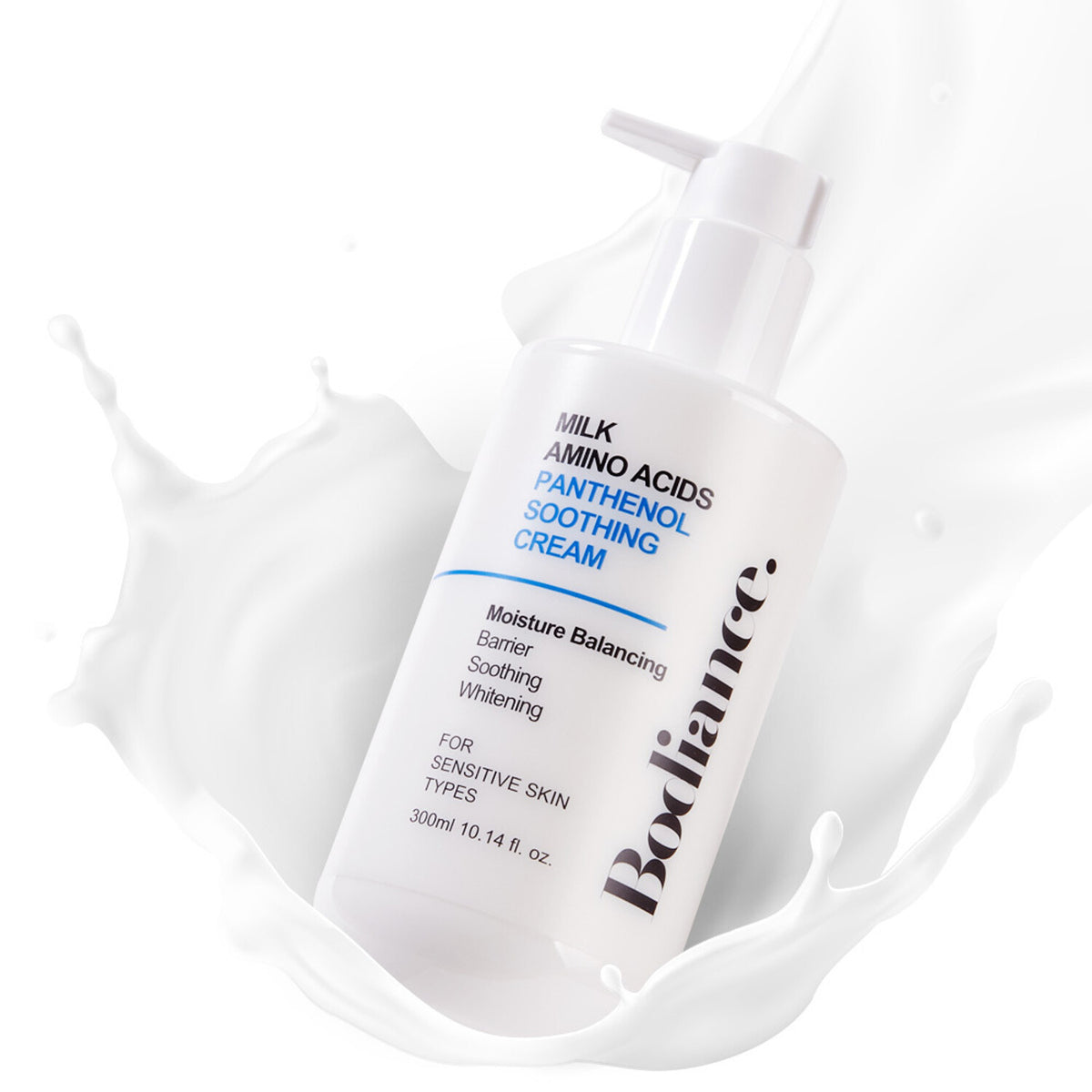 Bodiance Milk Amino Acids Panthenol Soothing Cream 300ml