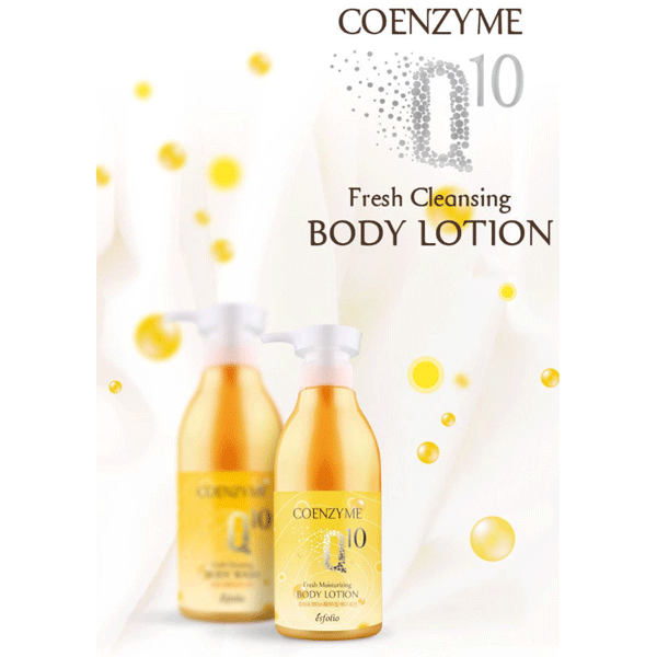 esfolio Coenzyme Q10 Fresh Cleansing Body Lotion 500ml - DODOSKIN