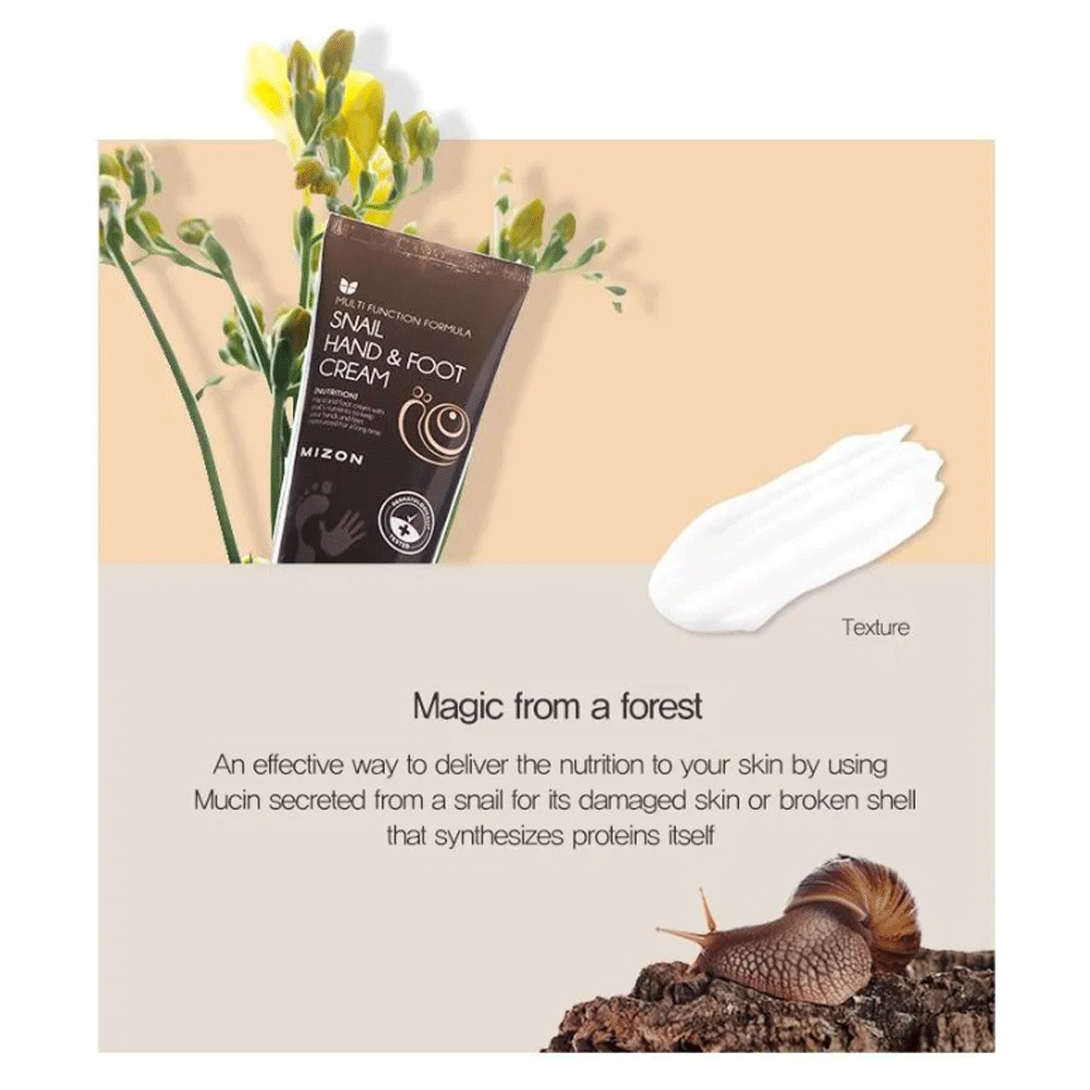 MIZON Hand & Foot Cream 100ml - 3 Types - DODOSKIN