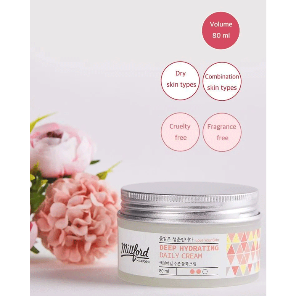 Millford Deep Hydrating Daily Cream 80ml - DODOSKIN