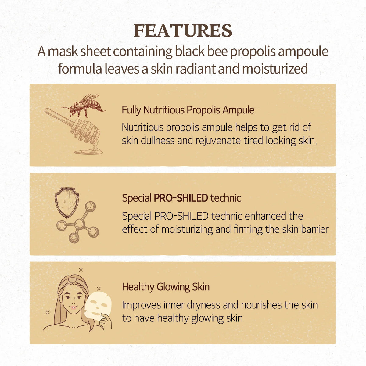 (Mhark) SKINFOOD Royal Honey Mask 30ml - DODOSKIN