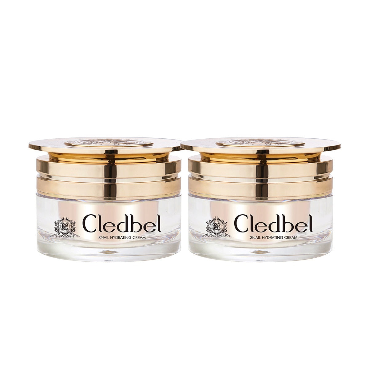 Cledbel Snail Hydrating Cream 50ml x 2ea