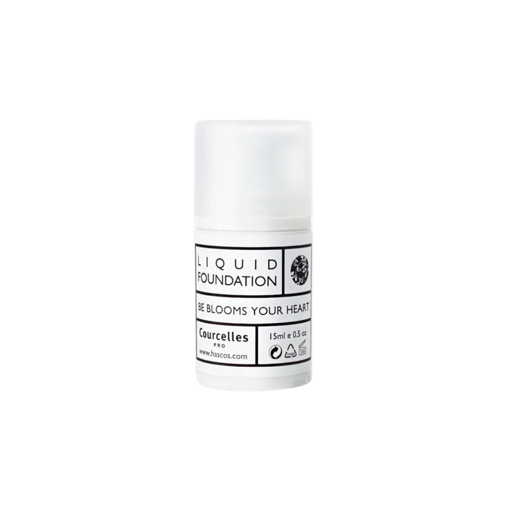 Courcelles Liquid Foundation – NO.100 Low Powdery (Choose 15ml or 30ml)