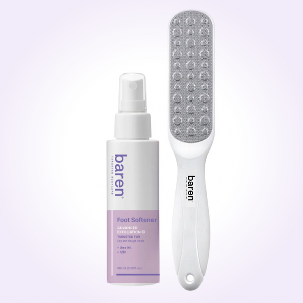 baren Foot Exfoliant Softener At Home Kit
