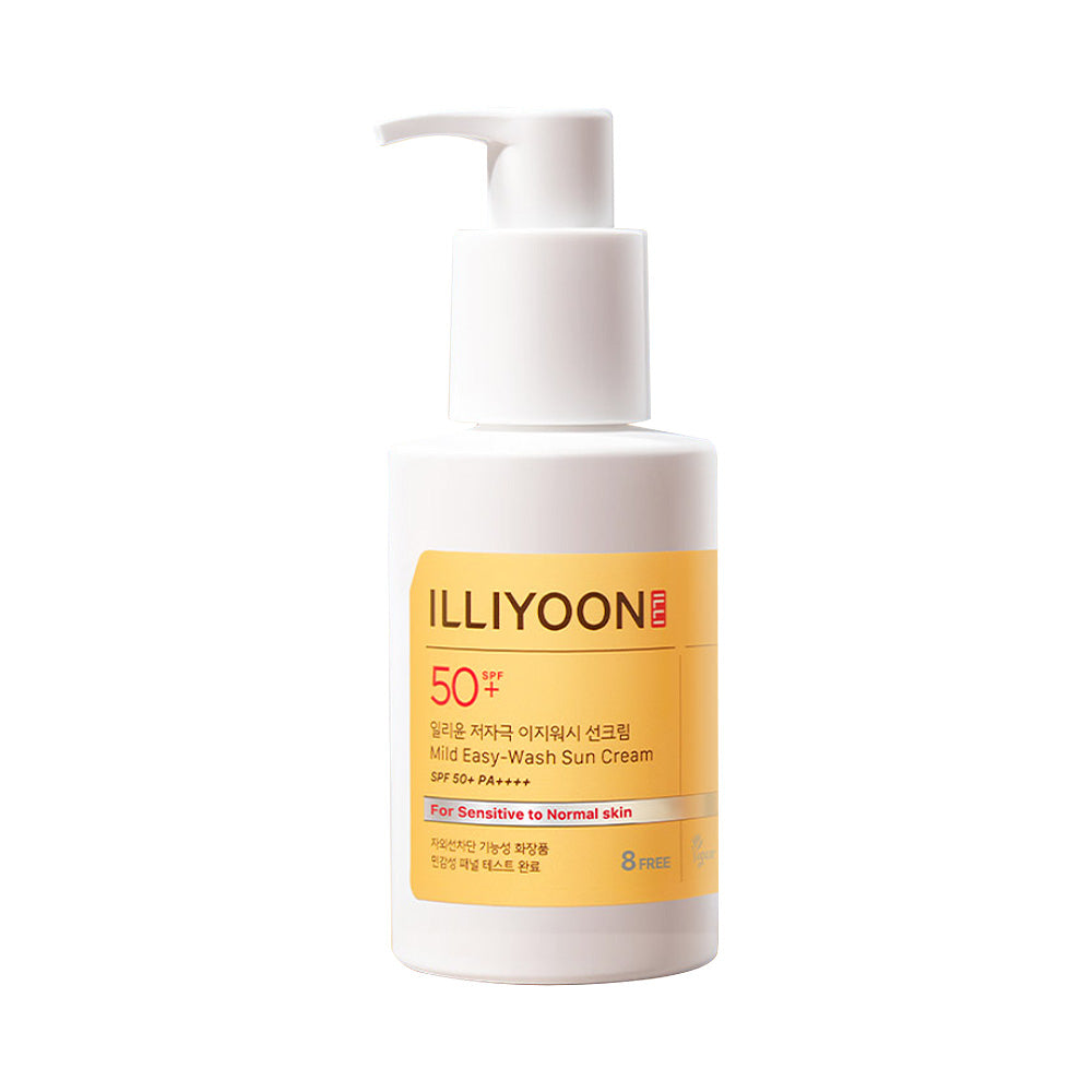 ILLIYOON Crema solar de lavado fácil suave spf50+ pa +++ 150 ml